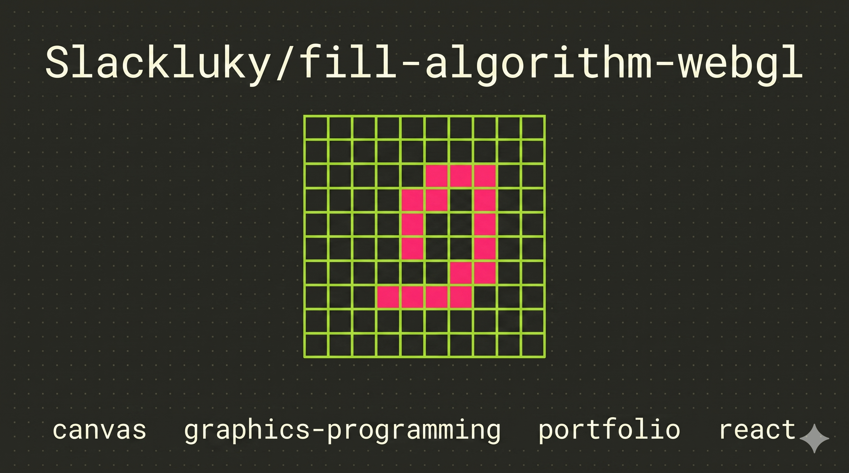 Fill Algorithm Webgl